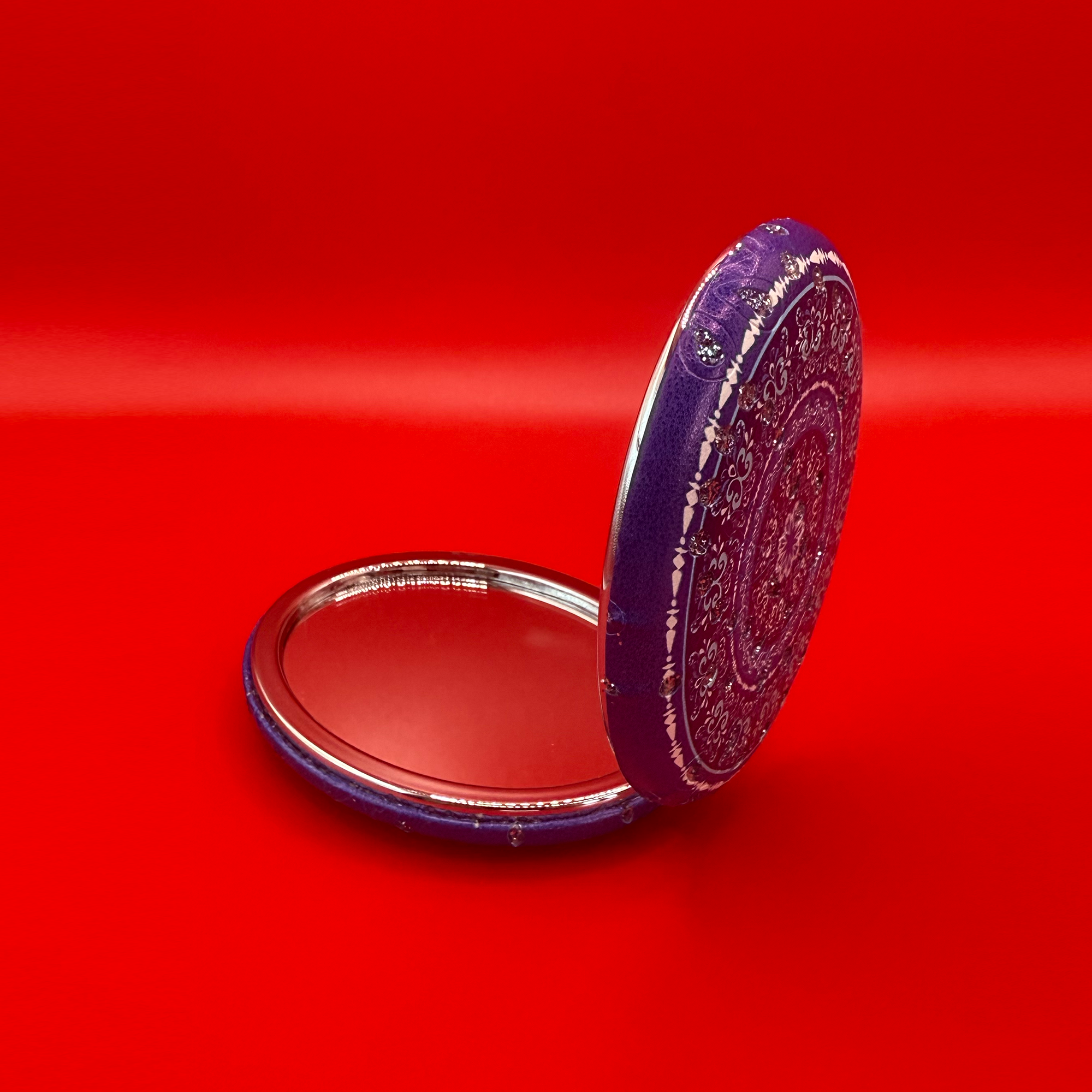 Moroccan Zellige Oval Mirror - Design 02