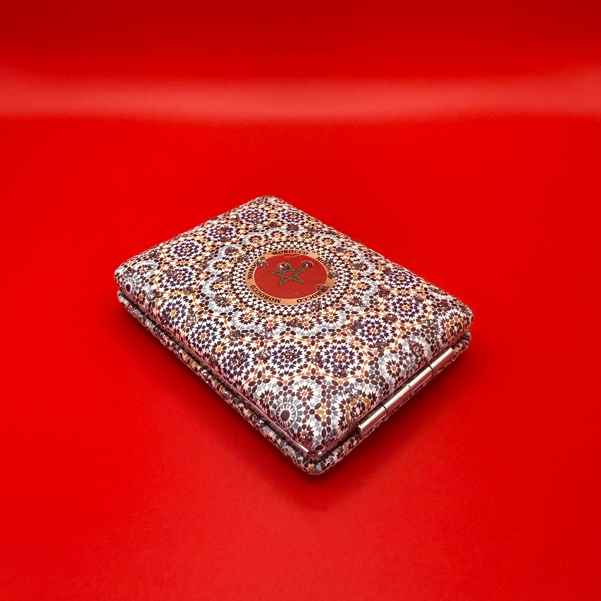 Moroccan Zellige Rectangle Mirror - Design 01