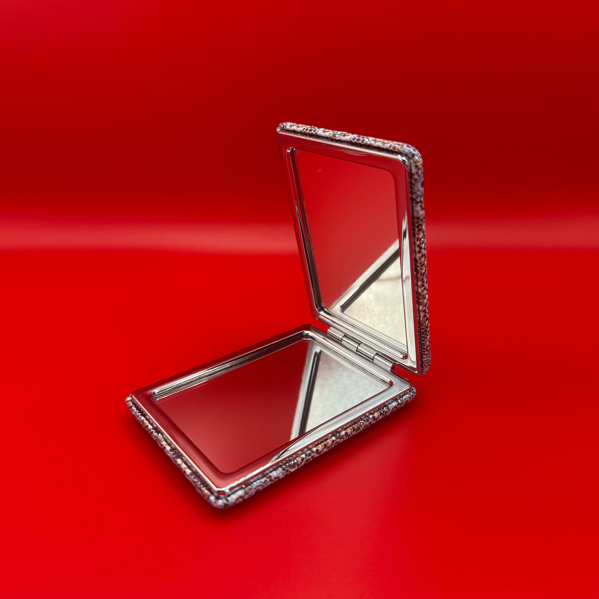 Moroccan Zellige Rectangle Mirror - Design 01