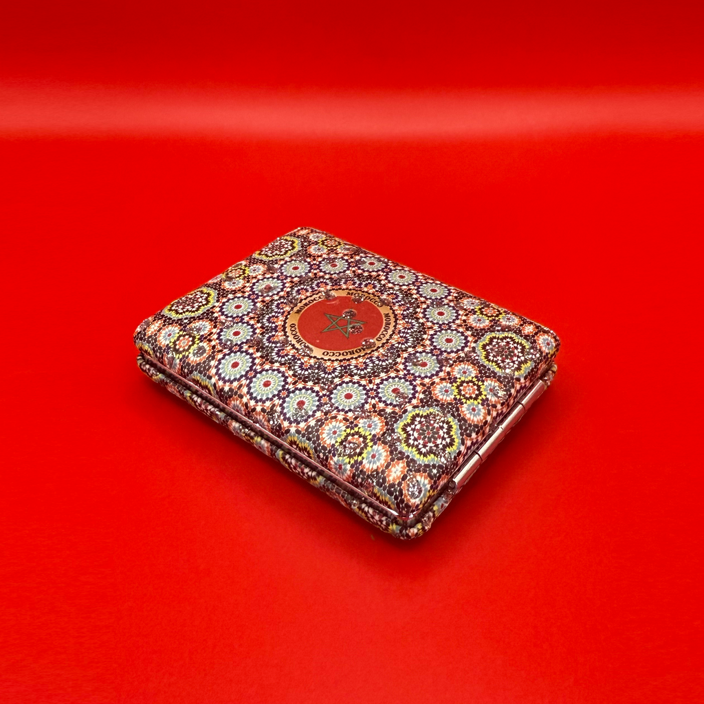 Moroccan Zellige Rectangle Mirror - Design 02