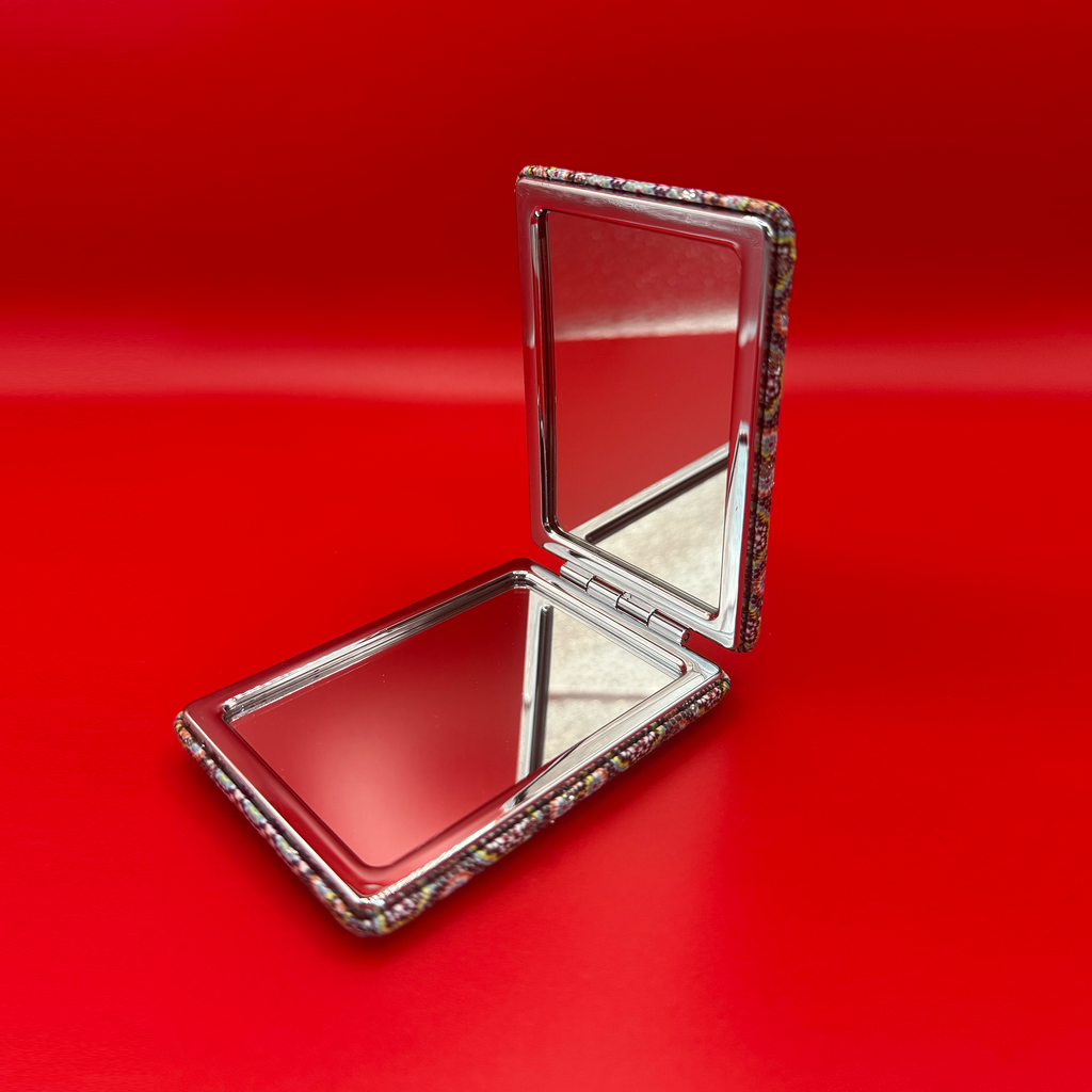 Moroccan Zellige Rectangle Mirror - Design 02