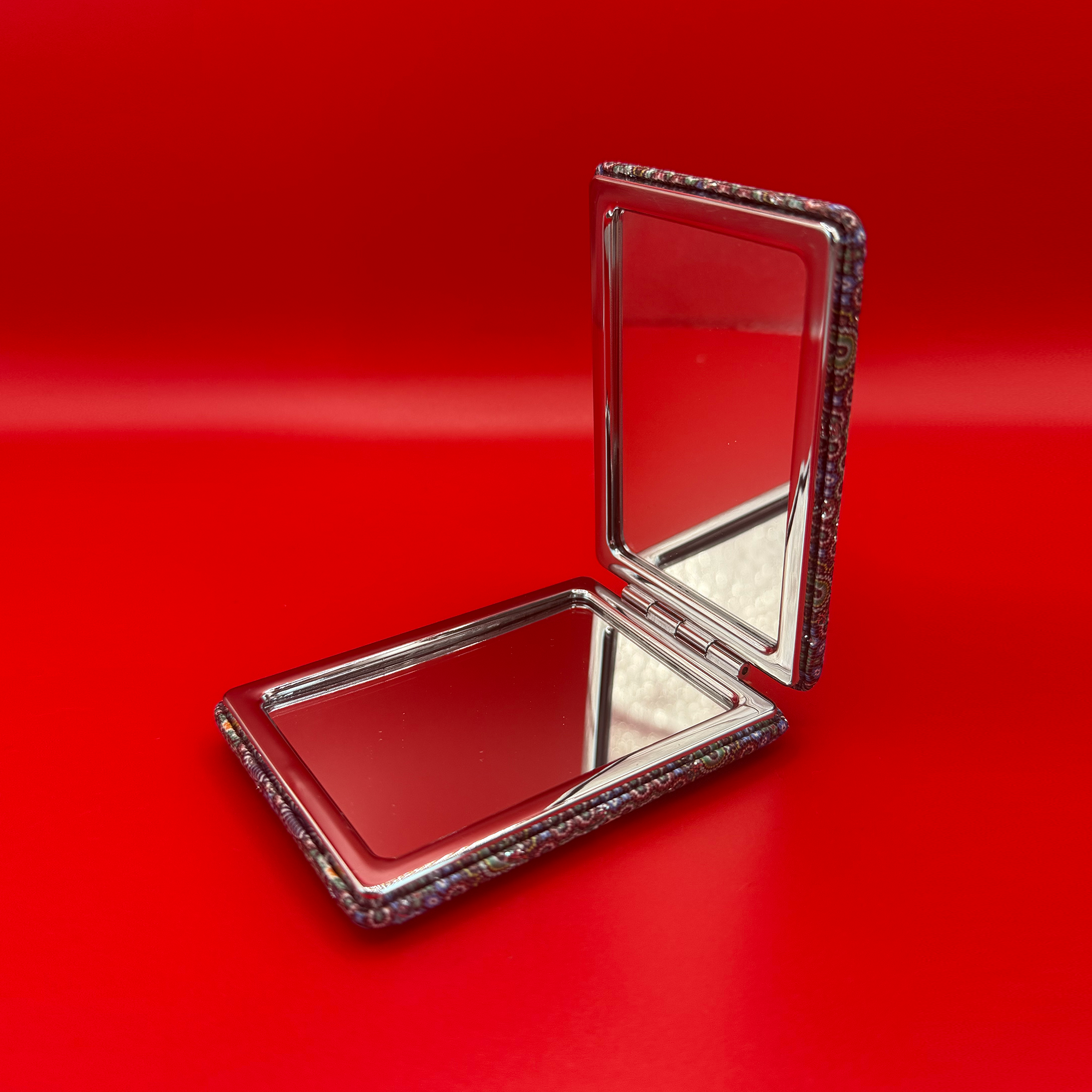 Moroccan Zellige Rectangle Mirror - Design 03