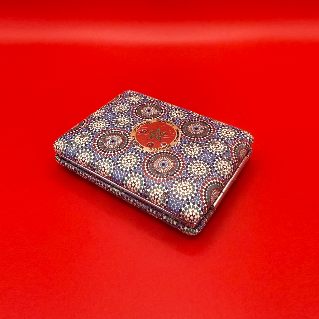 Moroccan Zellige Rectangle Mirror - Design 04