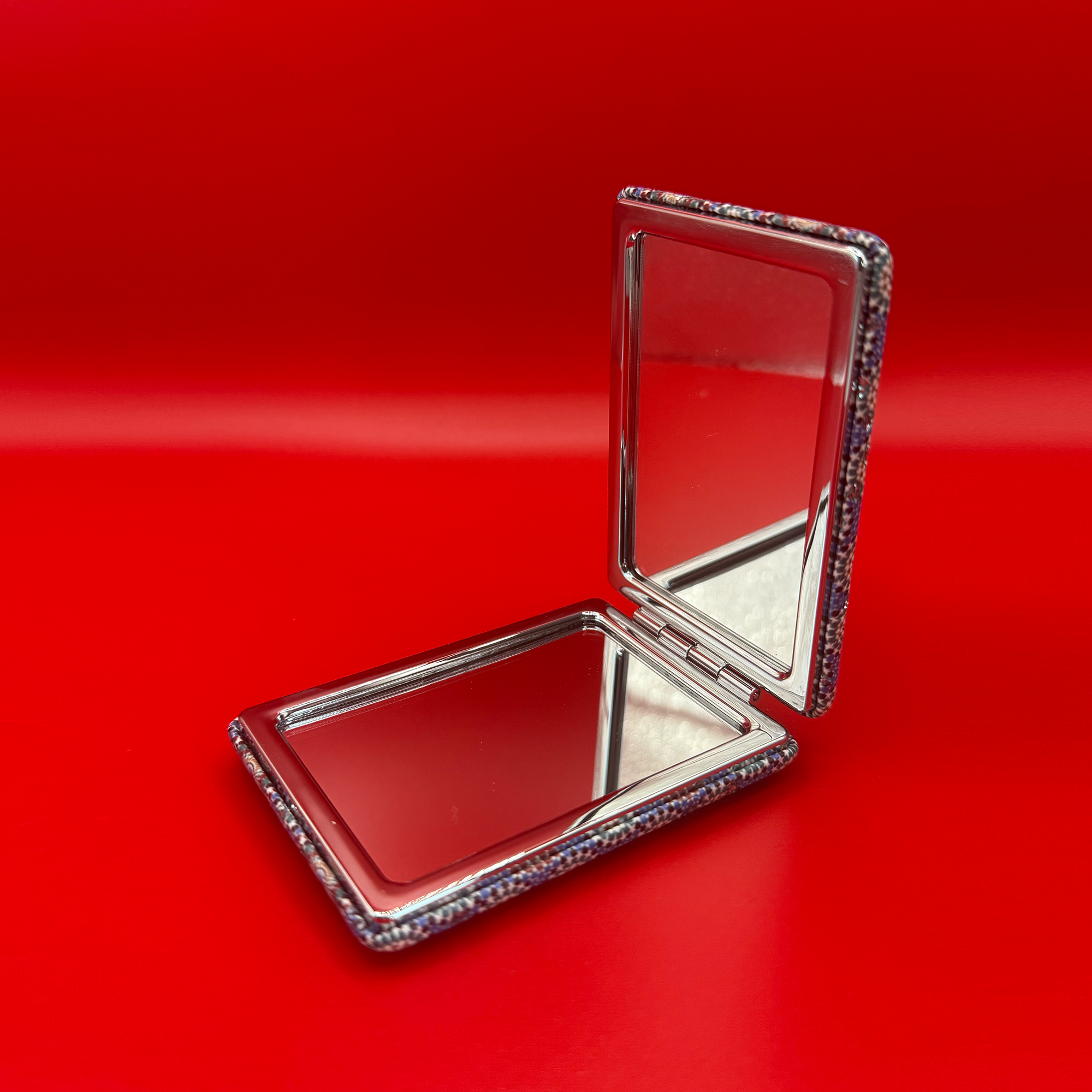 Moroccan Zellige Rectangle Mirror - Design 04