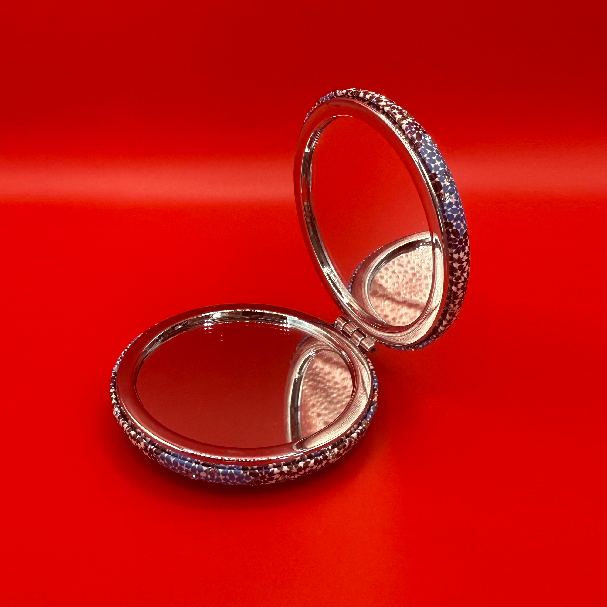 Moroccan Zellige Rounded Mirror - Design 01