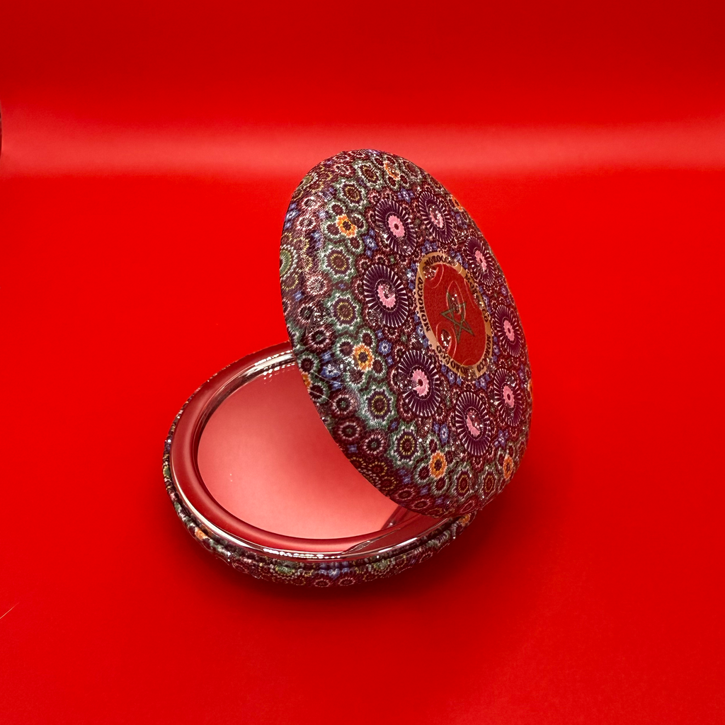 Moroccan Zellige Rounded Mirror - Design 02