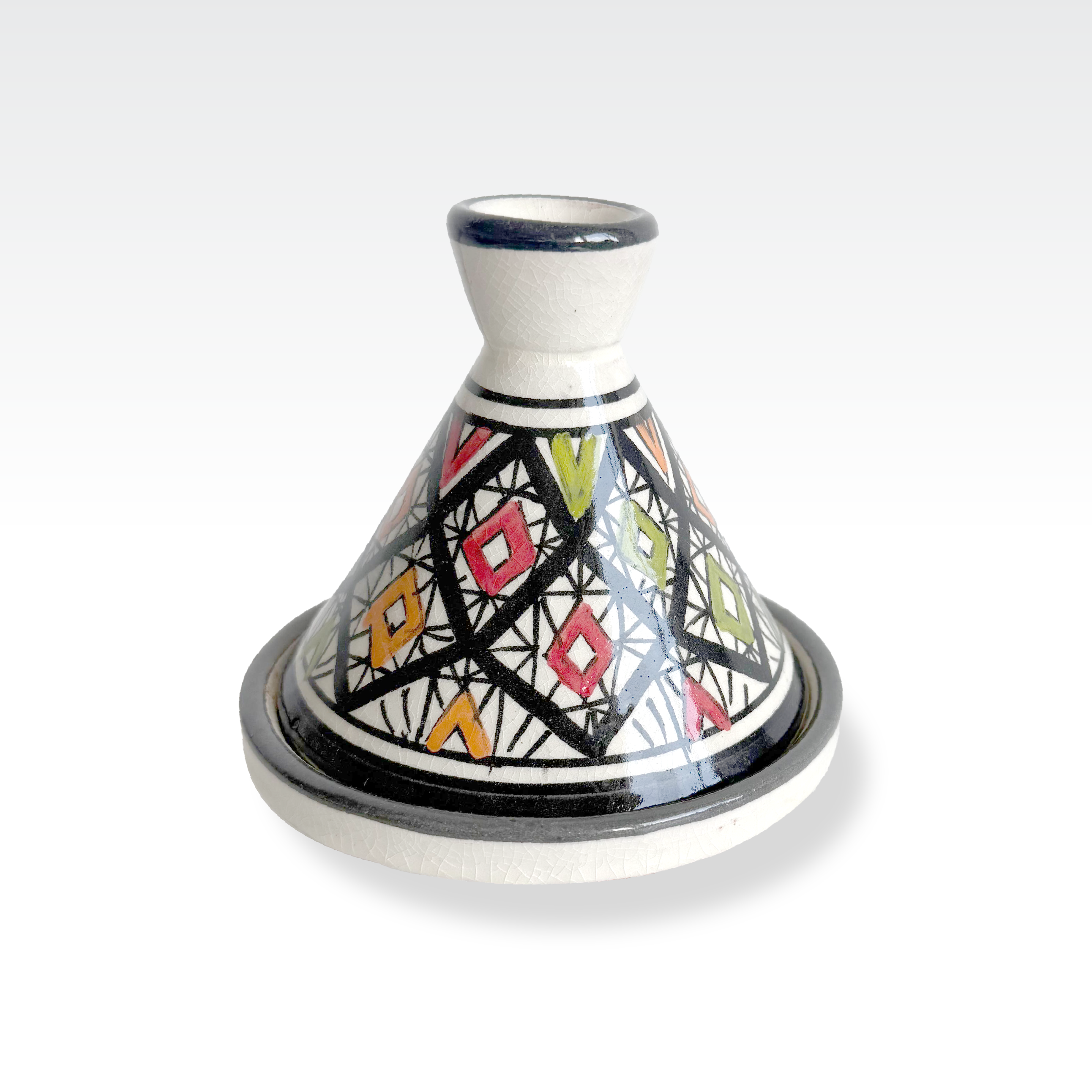 Tajine Design Black Green Red